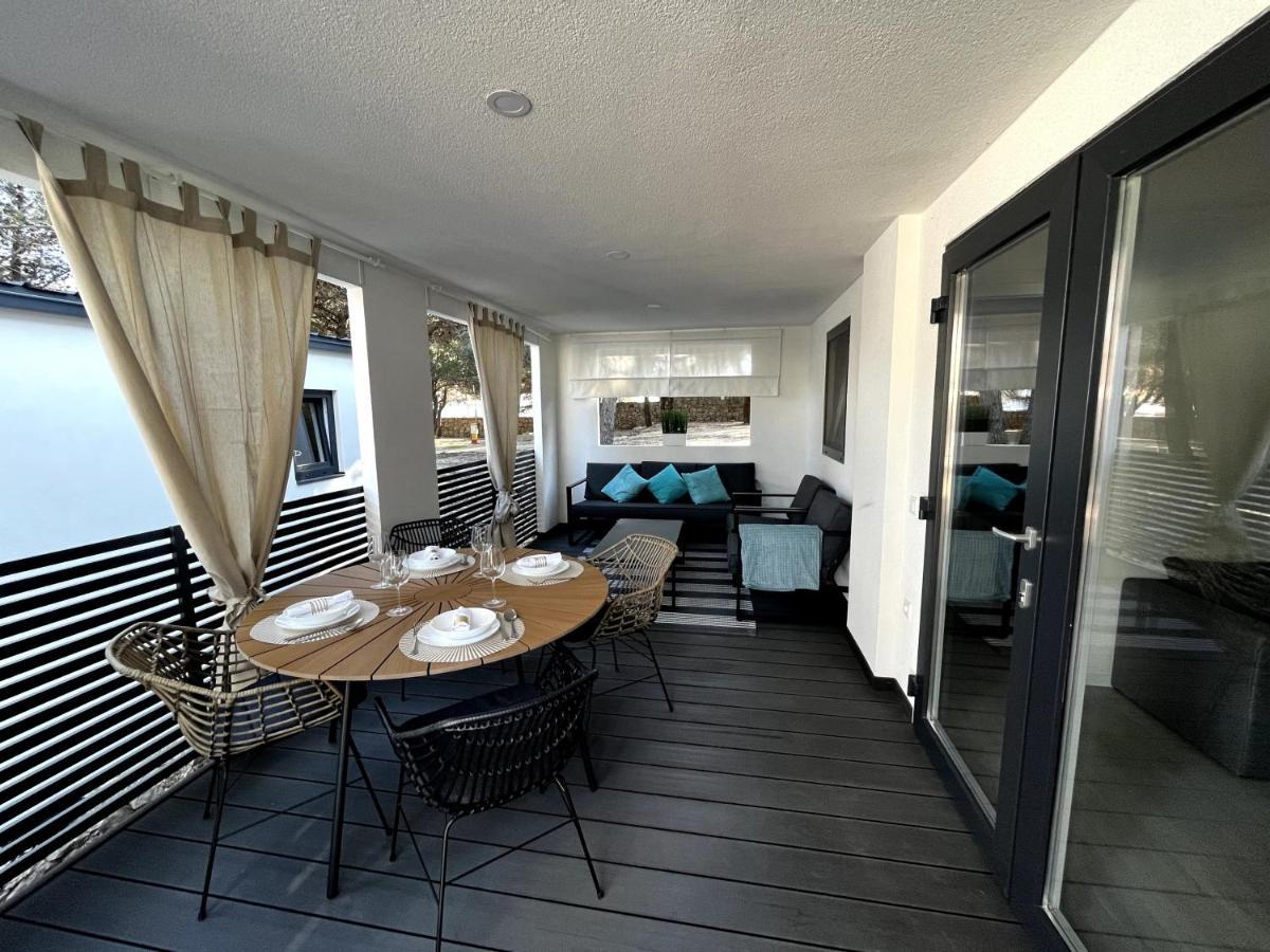 דראגה Luxury Mobile Home Pretty Green - Premium - Oaza Mira Resort -50 M From The Beach מראה חיצוני תמונה